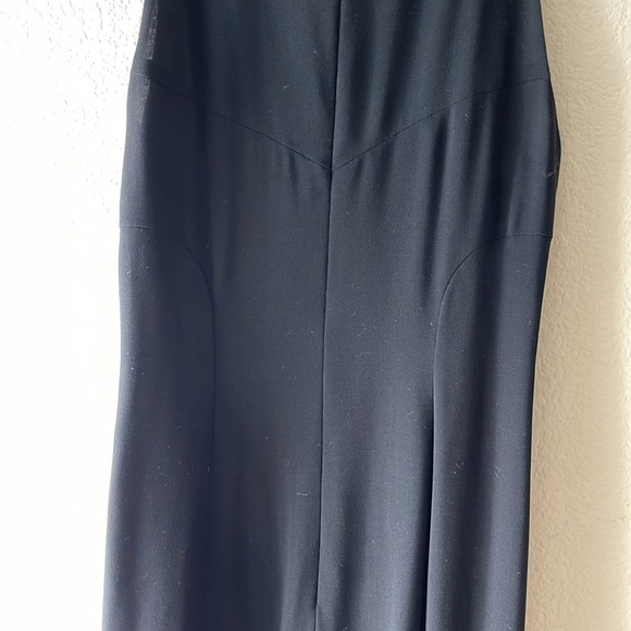 CHANEL Vintage Wool Sheath Dress, Black, L - Picture 15 of 16